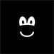 Emoticon in the dark  